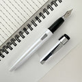 Diplomat Magnum Fountain Pen - Pearl White