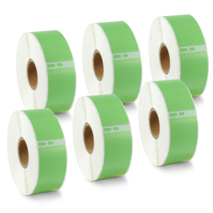Dymo 30252 Compatible Address Color Labels 1 1/8" x 3 1/2"