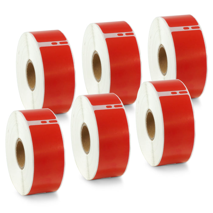 Dymo 30252 Compatible Address Color Labels 1 1/8" x 3 1/2"