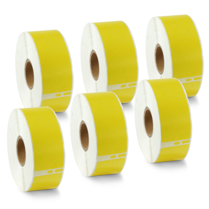 Dymo 30252 Compatible Address Color Labels 1 1/8" x 3 1/2"