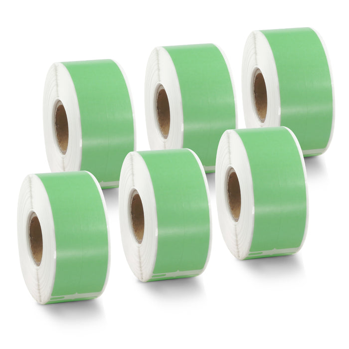 Dymo 30277 Comaptible 2-up File Folder Color Labels 9/16" x 3-7/16”