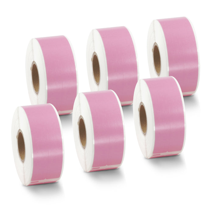Dymo 30277 Comaptible 2-up File Folder Color Labels 9/16" x 3-7/16”