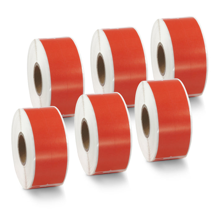 Dymo 30277 Comaptible 2-up File Folder Color Labels 9/16" x 3-7/16”