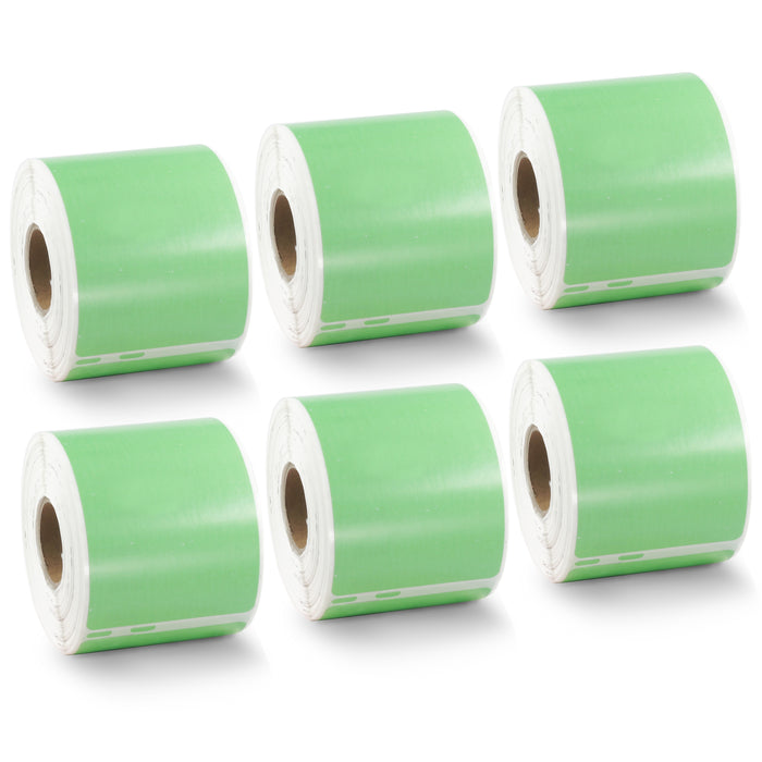 Dymo 30323 Compatible Shipping Name Badge Color Labels 2-1/8" x 4”