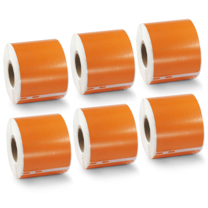 Dymo 30323 Compatible Shipping Name Badge Color Labels 2-1/8" x 4”