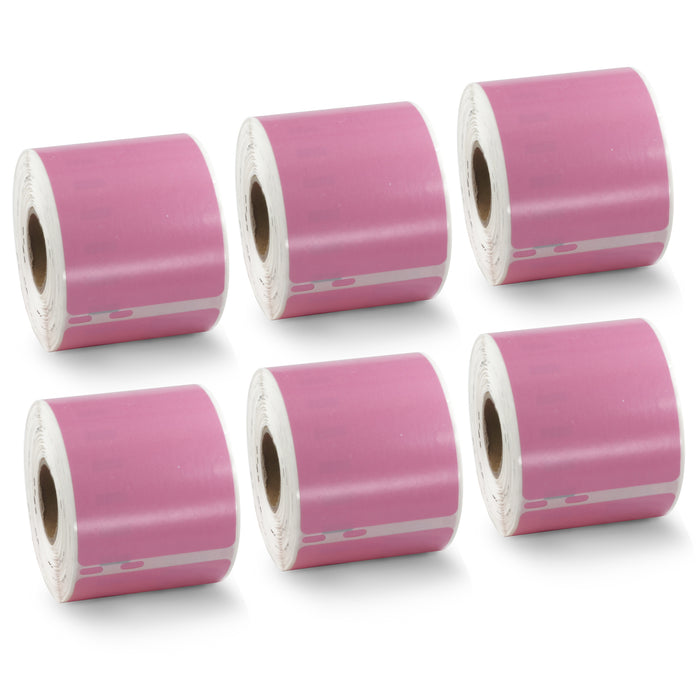 Dymo 30323 Compatible Shipping Name Badge Color Labels 2-1/8" x 4”