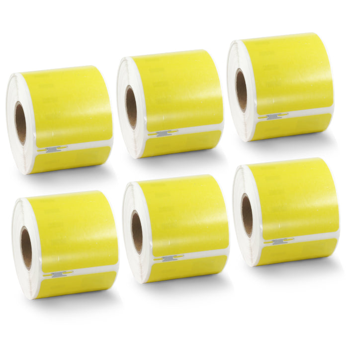 Dymo 30323 Compatible Shipping Name Badge Color Labels 2-1/8" x 4”
