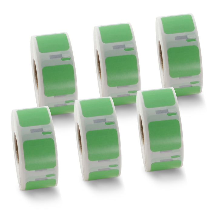 Dymo 30332 Compatible Square Multipurpose Color Labels 1" x 1"
