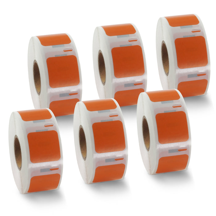 Dymo 30332 Compatible Square Multipurpose Color Labels 1" x 1"