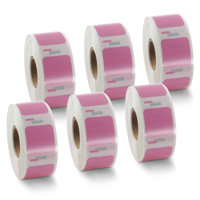 Dymo 30332 Compatible Square Multipurpose Color Labels 1" x 1"