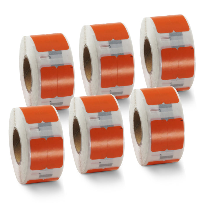 Dymo 30333 Compatible Extra Small 2-Up Color Labels 1/2" x 1"