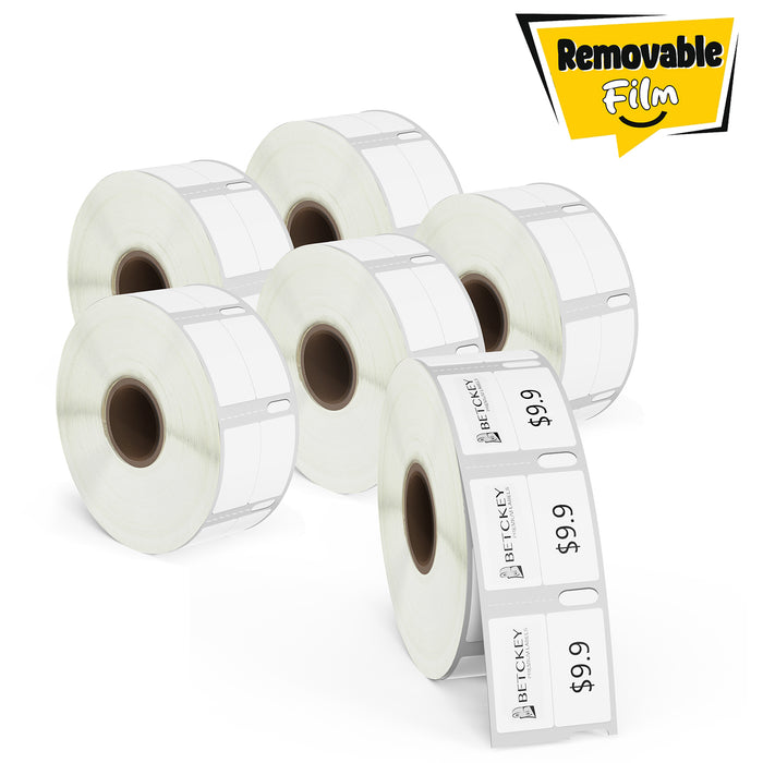 Dymo 30333 Removable Film Extra Small 2-Up Multipurpose Labels 1/2" x 1"