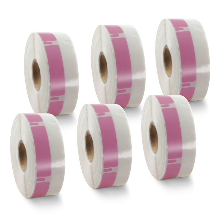 Dymo 30346 Compatible Library Barcode Color Labels 1/2" x 1-7/8"