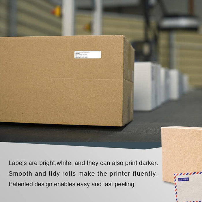 DYMO 30346 Multipurpose Library Barcode Labels 1/2" x 1-7/8"