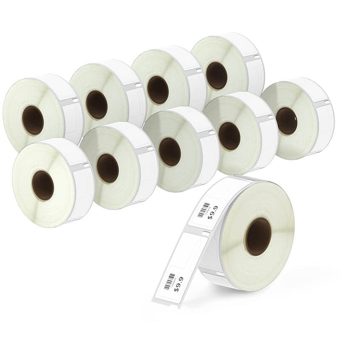 Betckey Dymo 30373 Price Tag Rat Tail Labels 7/8" x 15/16"