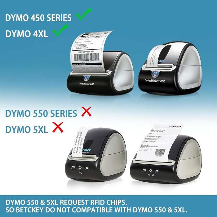 Dymo 30857 Compatible Visitor Name Tag Badge Color Labels 2-1/4" x 4"