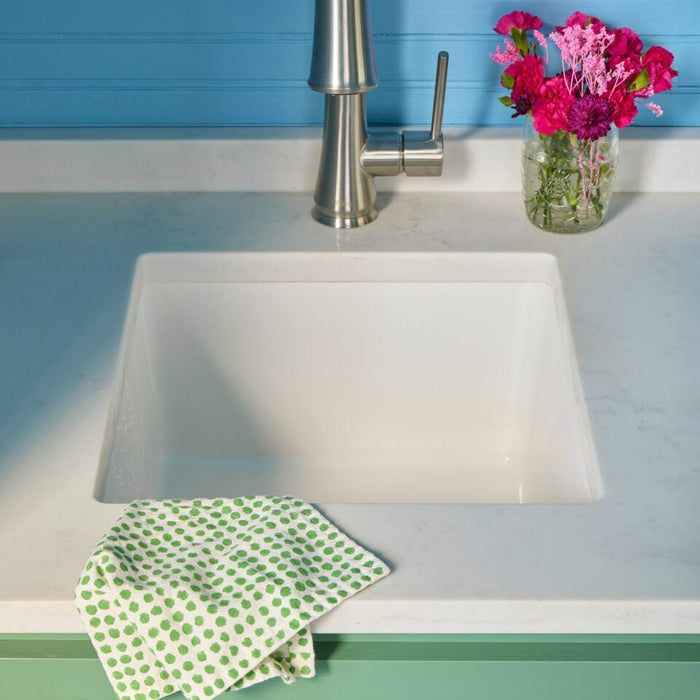 Eden 18" Fireclay Undermount Prep Sink