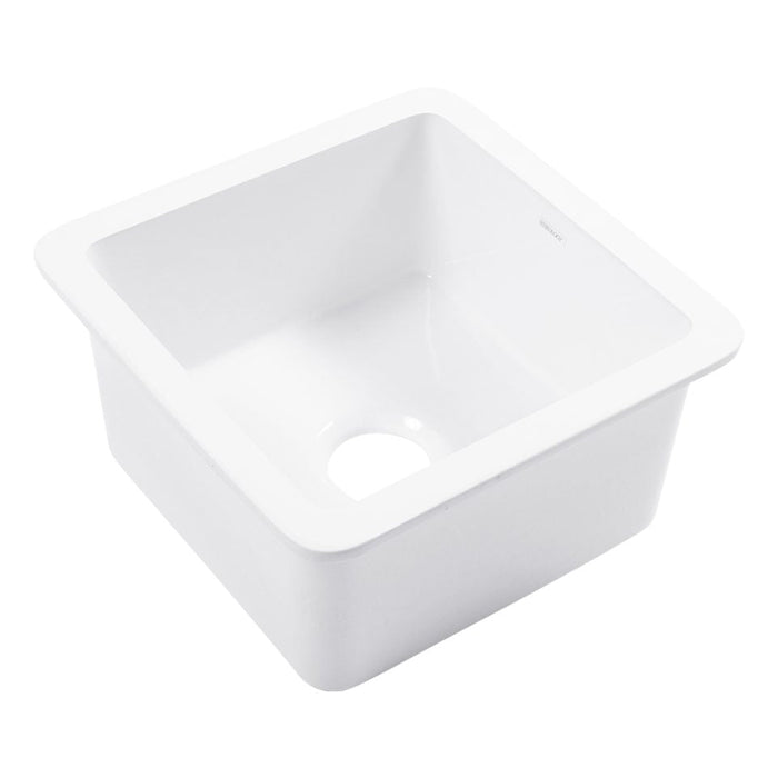 Eden 18" Fireclay Undermount Prep Sink