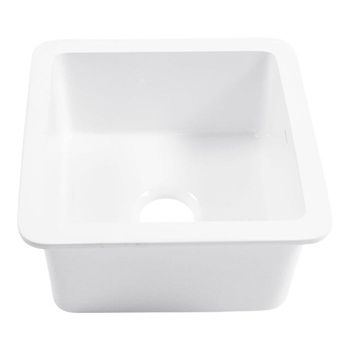 Eden 18" Fireclay Undermount Prep Sink
