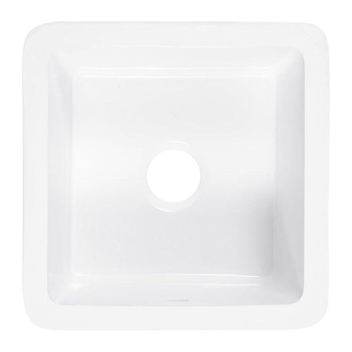 Eden 18" Fireclay Undermount Prep Sink
