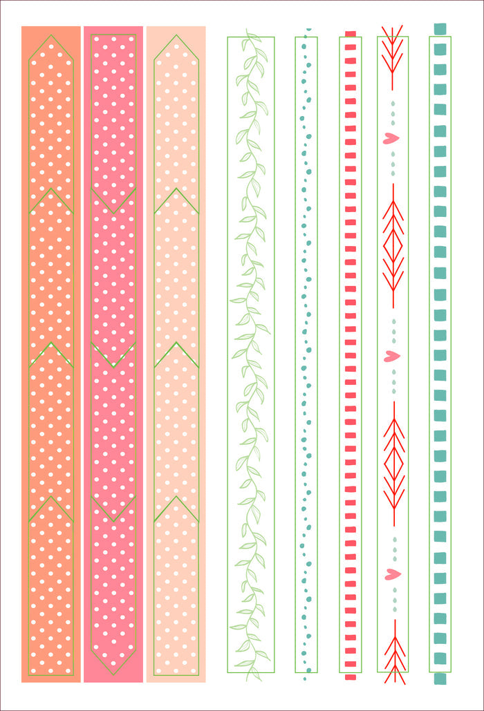 Atlas Stationers - ESSENTIALS DOTTED JOURNAL PLANNER STICKERS - Stickers - Image 4