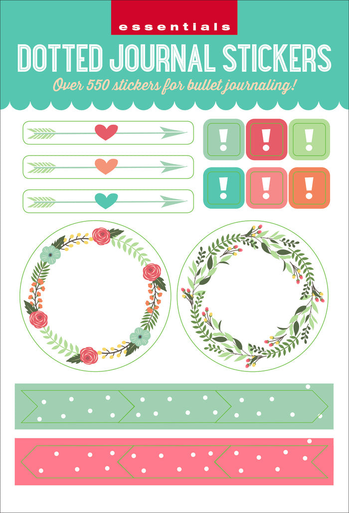 Atlas Stationers - ESSENTIALS DOTTED JOURNAL PLANNER STICKERS - Stickers - Image 6