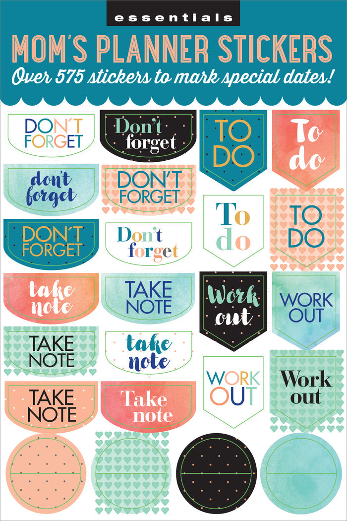 Atlas Stationers - ESSENTIALS MOM'S PLANNER STICKERS - Stickers - Image 2
