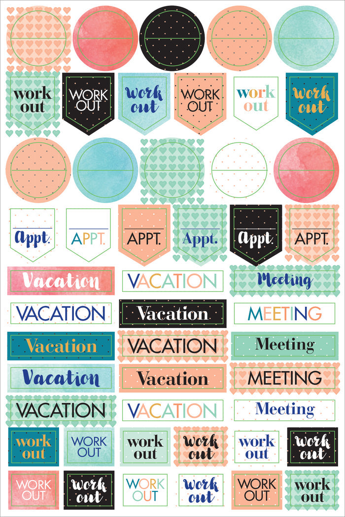 Atlas Stationers - ESSENTIALS MOM'S PLANNER STICKERS - Stickers - Image 3