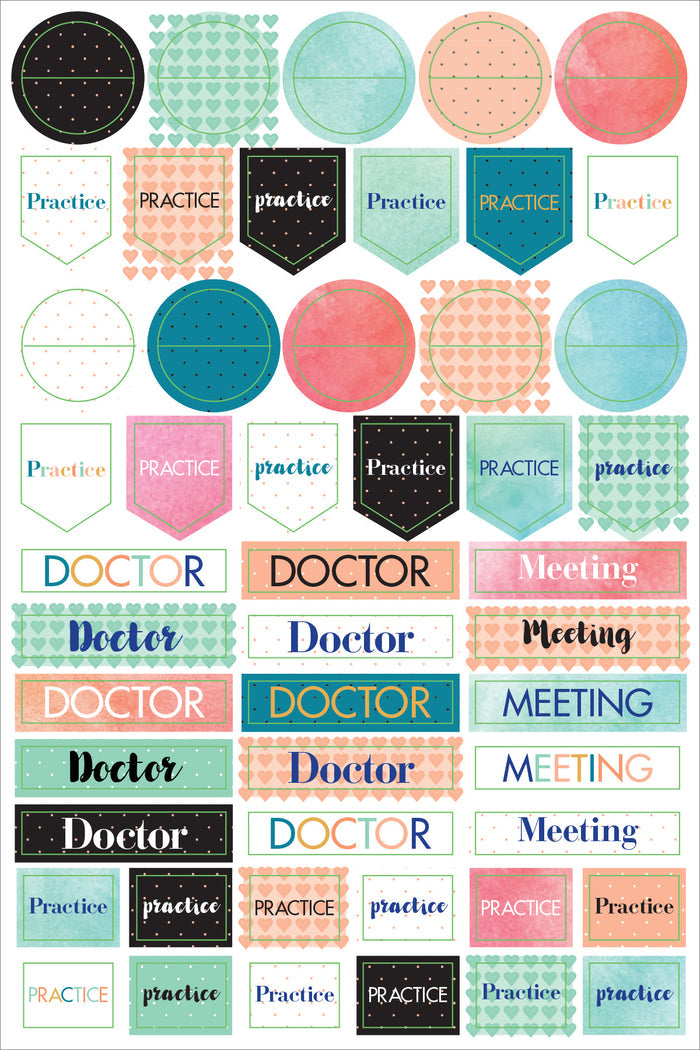 Atlas Stationers - ESSENTIALS MOM'S PLANNER STICKERS - Stickers - Image 5
