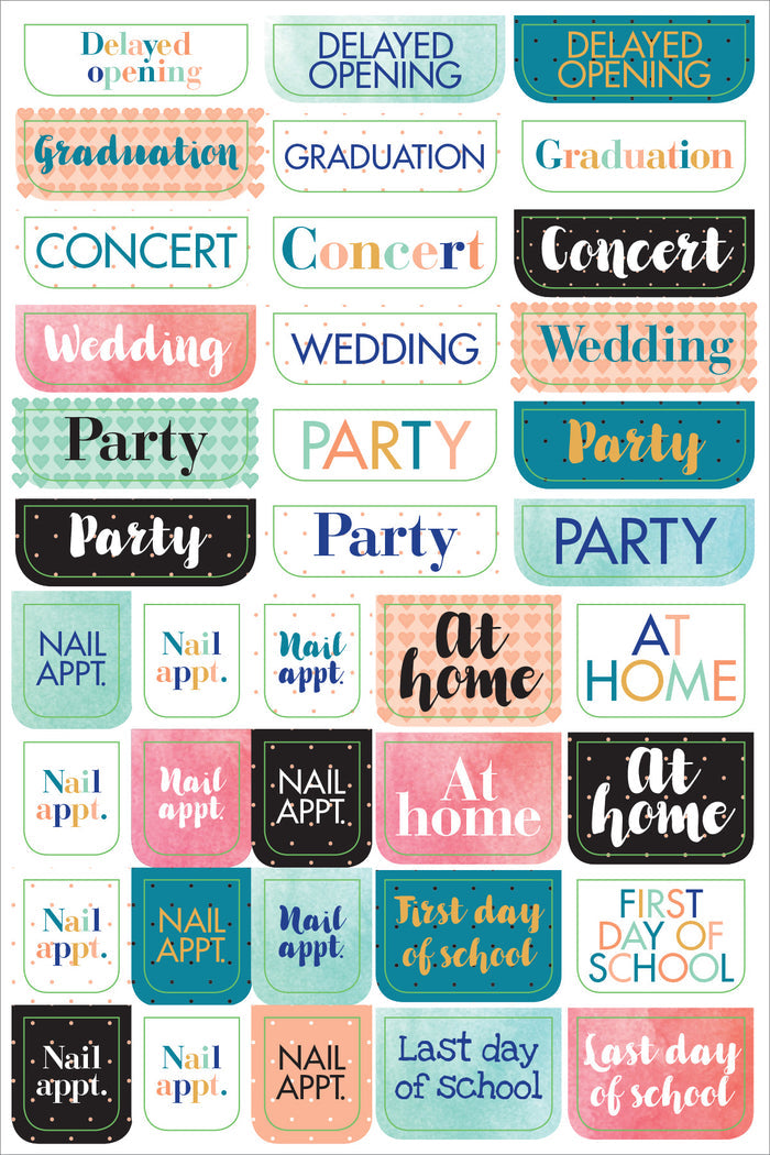 Atlas Stationers - ESSENTIALS MOM'S PLANNER STICKERS - Stickers - Image 8