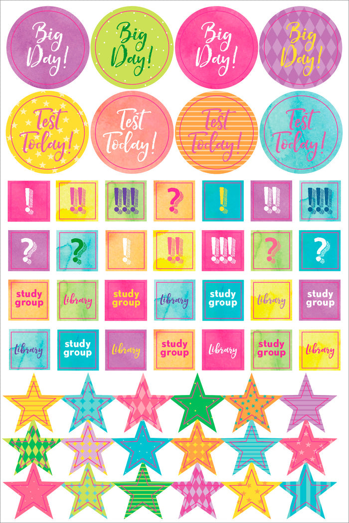 Atlas Stationers - ESSENTIALS STUDENT PLANNER STICKERS - Stickers - Image 3