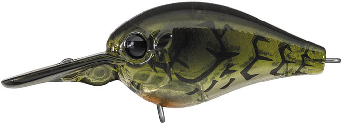 Evergreen International PC-5 Piccolo Crankbait - Bleeding Green Craw