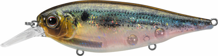 Evergreen International XV-5 X-Over Hybrid Jerk Crankbait - Ghost Threadfin Shad