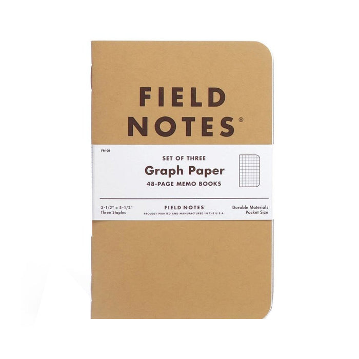 Field Notes Original Graph 3-Pack | Atlas Stationers.