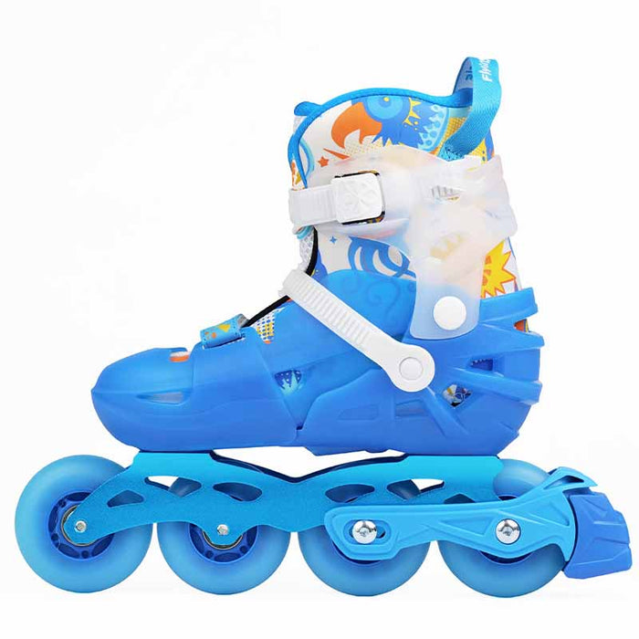 Flying Eagle L6 Lumos Blue Kids Skates - Inlinex