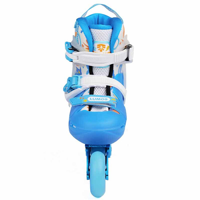 Flying Eagle L6 Lumos Blue Kids Skates - Inlinex