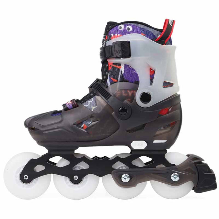 Flying Eagle L8 Lumafly Black Kids Skates - Inlinex