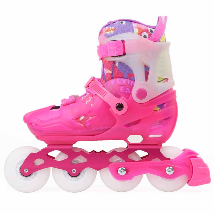 Flying Eagle L8 Lumafly Pink Kids Skates - Inlinex