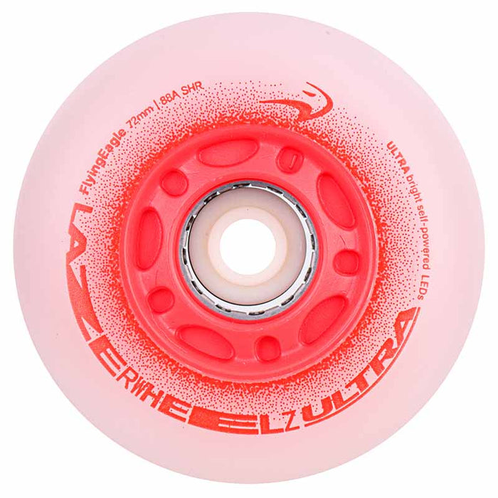 Flying Eagle Lazer Wheelz Ultra LED 72mm Wheels - Inlinex