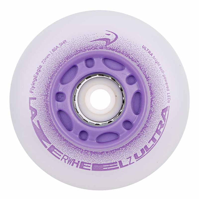 Flying Eagle Lazer Wheelz Ultra LED 76mm Wheels - Inlinex
