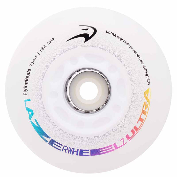 Flying Eagle Lazer Wheelz Ultra LED 76mm Wheels - Inlinex