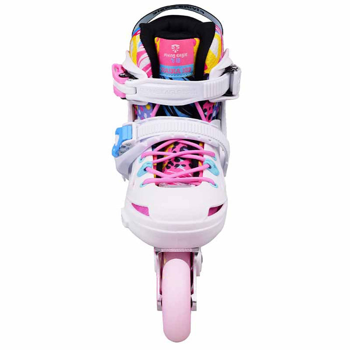 Flying Eagle ND Nadia Pink Kids Skates - Inlinex