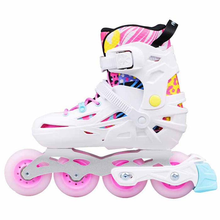 Flying Eagle ND Nadia Pink Kids Skates - Inlinex