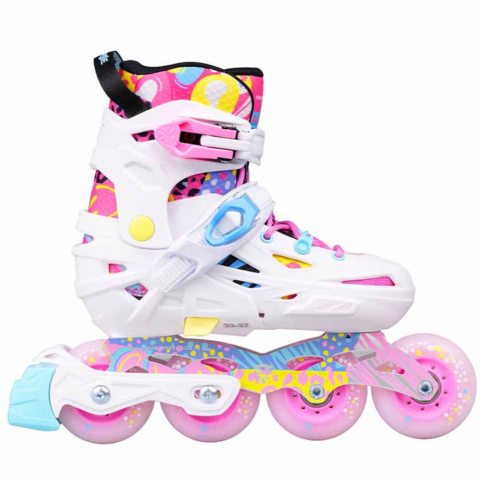 Flying Eagle ND Nadia Pink Kids Skates - Inlinex