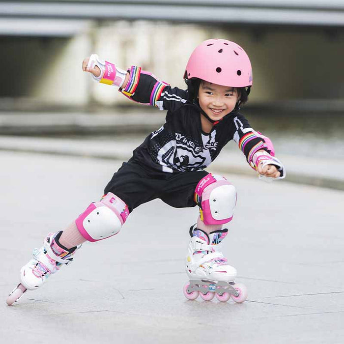 Flying Eagle ND Nadia Pink Kids Skates - Inlinex