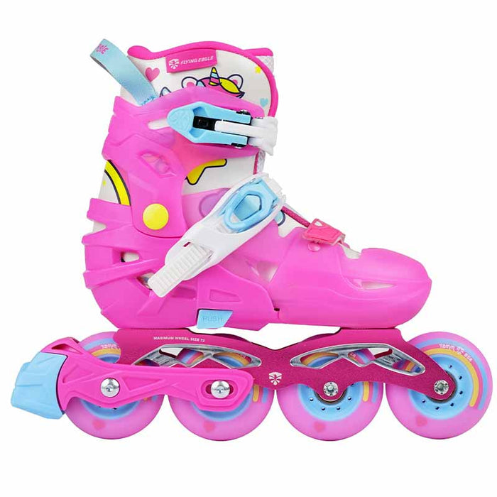 Flying Eagle S6 Pro Sonos Pink Kids Skates - Inlinex