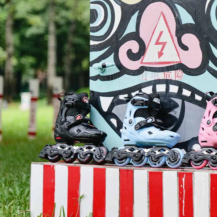 Flying Eagle S7 Nimbus Black Kids Skates - Inlinex