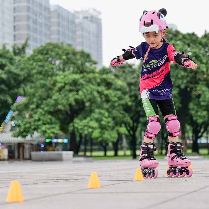 Flying Eagle S7 Nimbus Pink Kids Skates - Inlinex