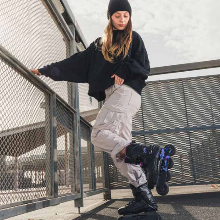 Flying Eagle X6 Reaver Black Violet Skates - Inlinex