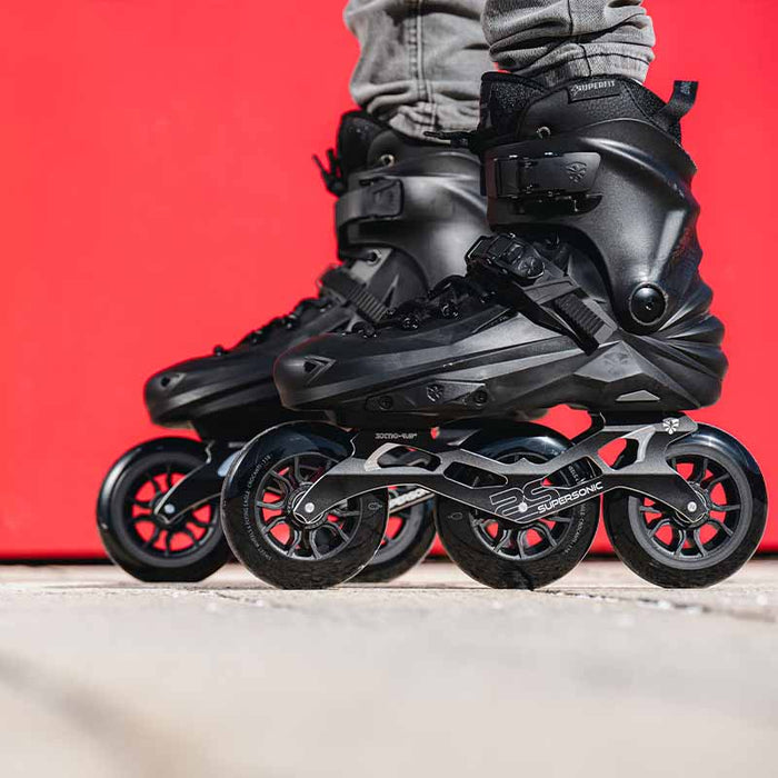 Flying Eagle X7T Reaver Tri Black Skates - Inlinex